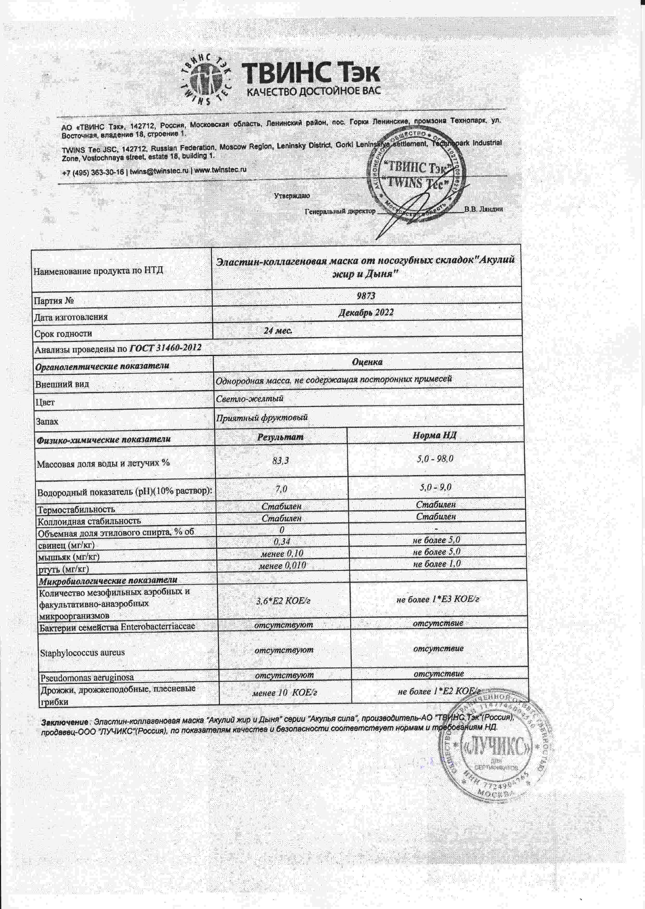 Паспорт №122022